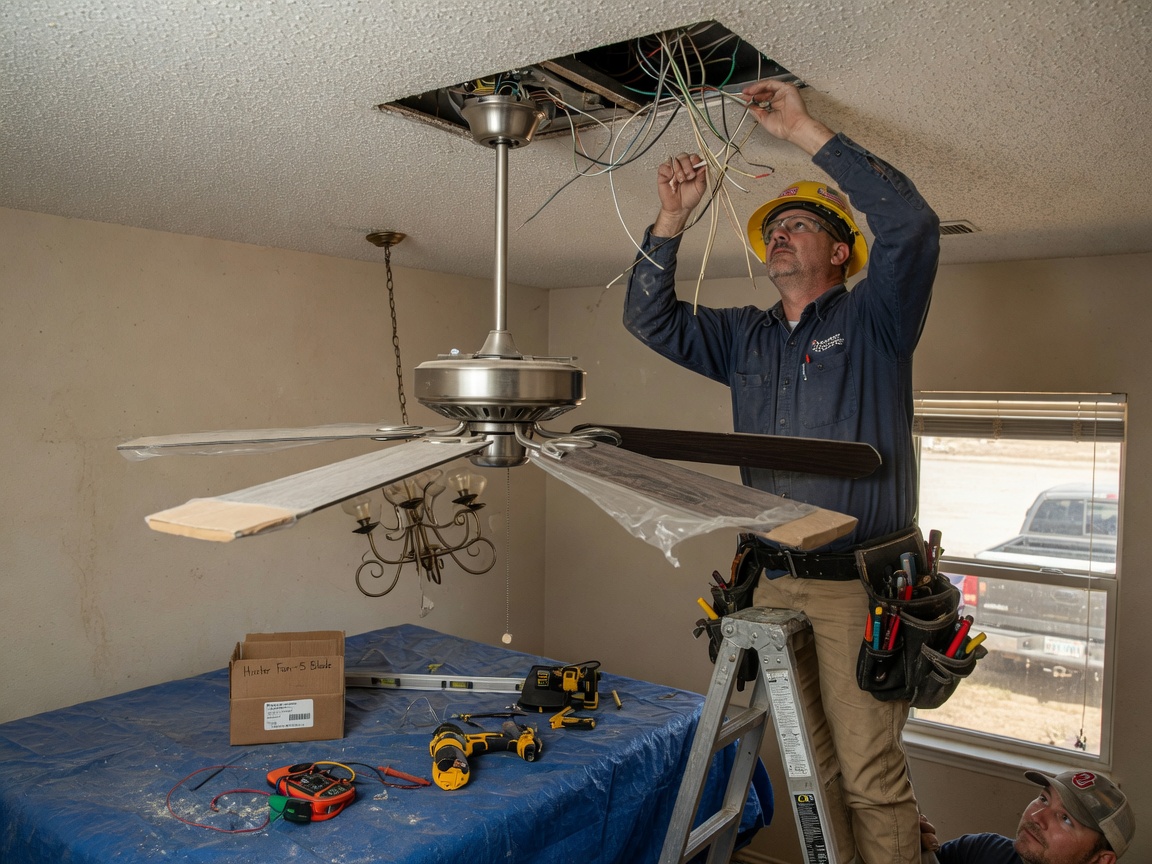 Ceiling Fan Installation in Odessa