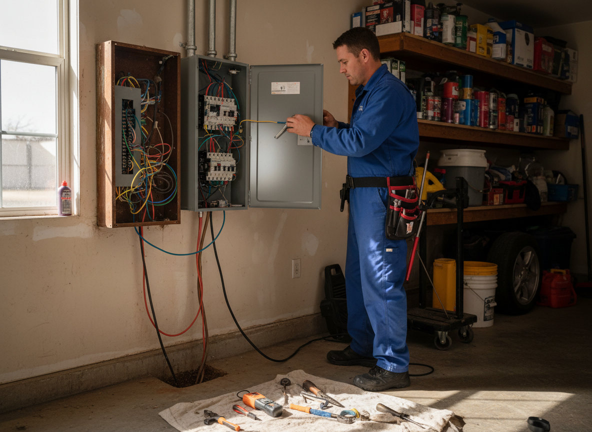 Electrical Panel Upgrade in Odessa