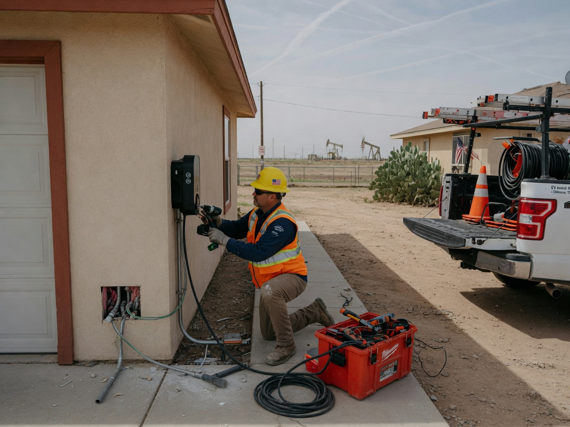 EV Charger Installation in Odessa